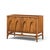Broyhill Brasilia Broyhill Brasilia Mid Century Walnut and Brass Credenza With Hutch For Sale - Image 4 of 13