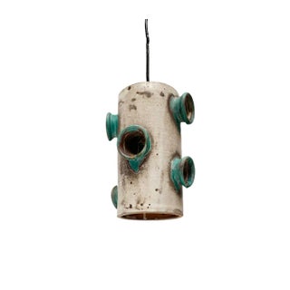 Mid-Century Studio Pottery Ceramic Pendant Lamp from Palette Design, 1960s, Set of 3 For Sale