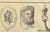 After Bernard de Montfaucon, Roman Sculptures & Portrait Heads, Composite Antiquities Plate, 1721, Engraving For Sale - Image 11 of 18