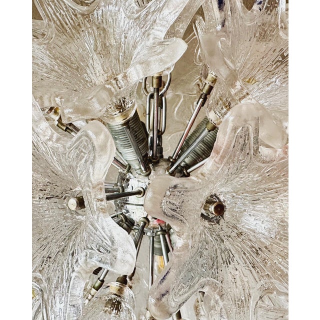 Silver Vintage Sputnik Pendant Light, 1970s For Sale - Image 8 of 13