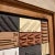 1980s 1980s Modern Pottery Tile Wall Art, Framed Wood, Geometric Design For Sale - Image 5 of 11