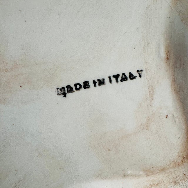 Vintage Italian Capodimonte Porcelain Tureen or Serving Dish Centerpiece W/Roses For Sale - Image 11 of 18