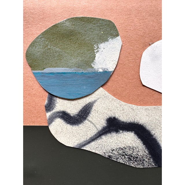 Paper "New Directive 1" Original Mixed-Media Collage on Paper by Zac Woodiel For Sale - Image 7 of 8
