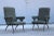 Set of Italian Green Armchairs by Gigi Radice for Minotti, 1950s For Sale - Image 10 of 10