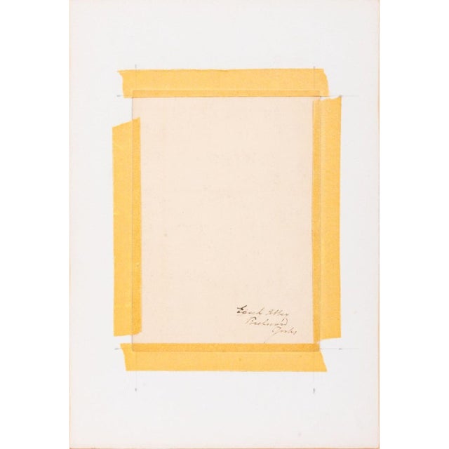 Early 20th Century English School "Easby Abbey" Watercolor on Paper For Sale - Image 5 of 6