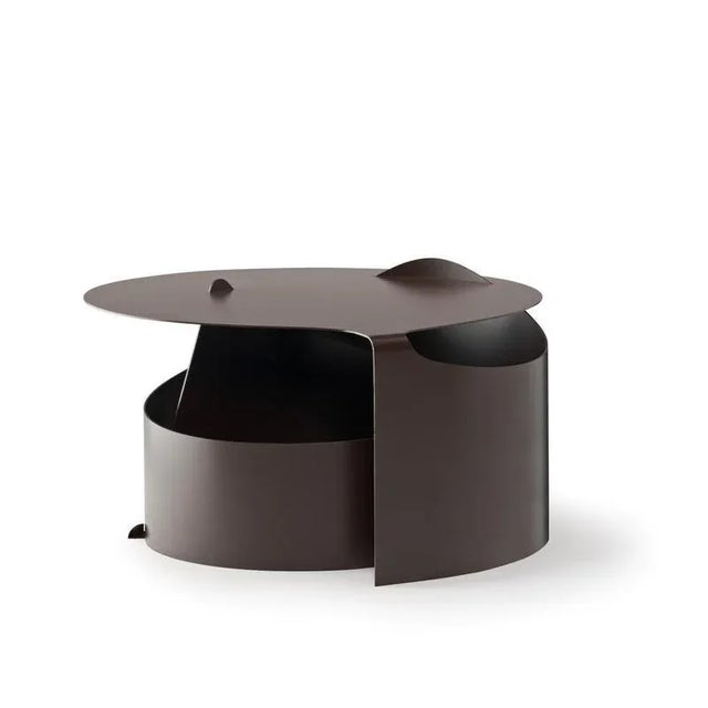 Contemporary Dark Sepia Coffee Table by Aldo Bakker for Karakter For Sale - Image 3 of 6