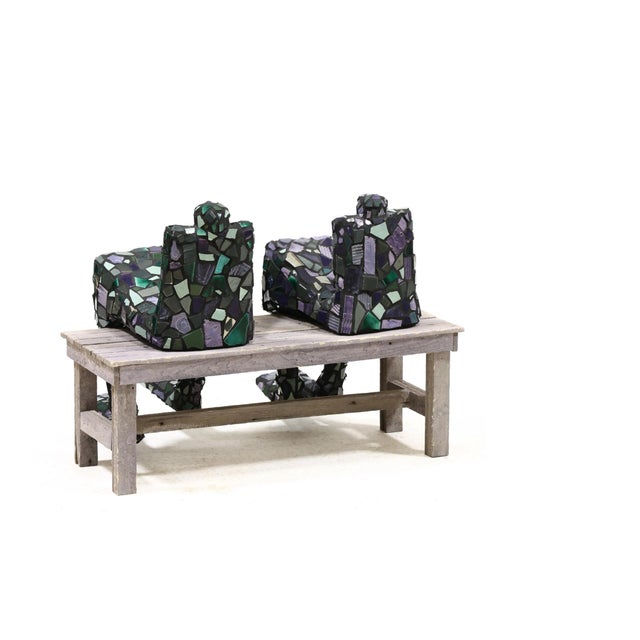 Late 20th Century Leslie Hawk (American, B. 1953), Willy & Wanda For Sale - Image 6 of 8