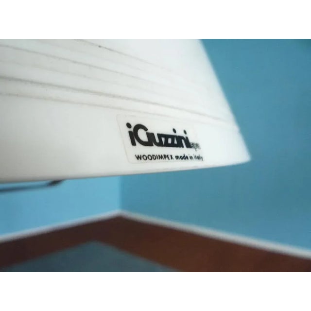 White Space Age White Pendant Lamp from Guzzini, 1970s For Sale - Image 8 of 10