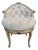 Maison Jansen Louis XV Style Petite Swivel Vanity Boudoir Chair Stool For Sale
