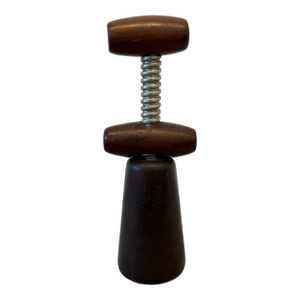 Tropic-Art Brazilian Modern Jacaranda Wood Wine Bottle Opener, 1970s