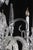 Vintage Bohemian Molded Glass Crystal Chandelier For Sale In New York - Image 6 of 12