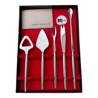 Vintage Kalmar 5 Piece Bar Set For Sale