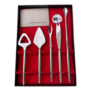 Vintage Kalmar 5 Piece Bar Set