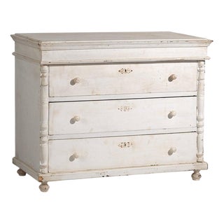 White Chest of Drawers For Sale