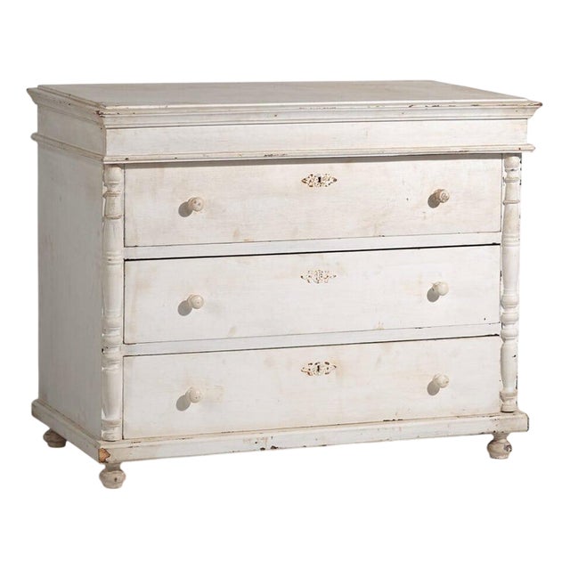 White Chest of Drawers For Sale