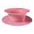 Steuben Pink Opaline or Rosaline Art Glass Finger Bowl & Underplate For Sale