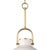 Traditional Regina Andrew Eloise Ceramic Pendant (White) For Sale - Image 3 of 5