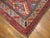 Textile 1880s Red Diamond Tribal Antique Caucasian Kazak Rug 4' 4'' X 8' 0'' Knotted Wool Carpet For Sale - Image 7 of 10