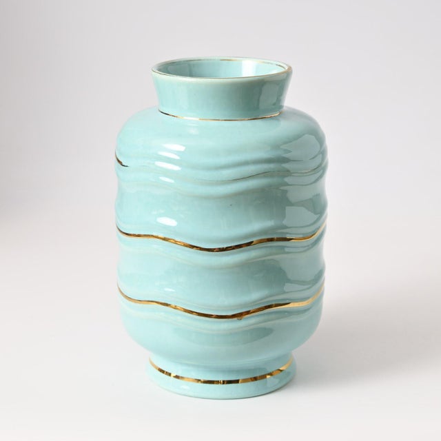 Art Deco Ceramic Vase from Boch Frères, 1930s For Sale - Image 6 of 8