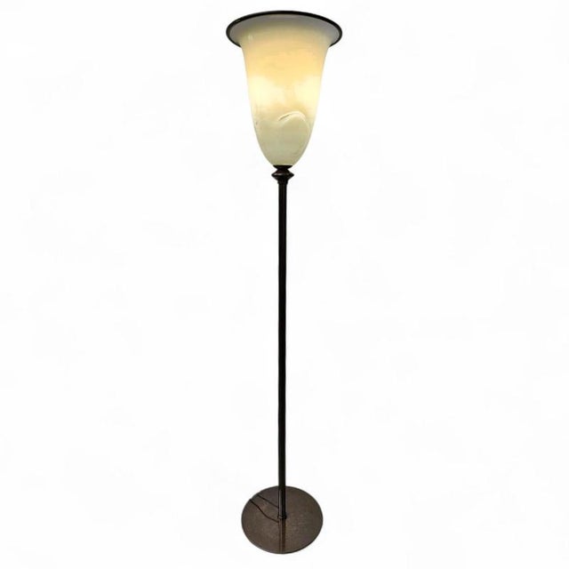 Vintage Primavera Floor Lamp in Murano Glass by Barovier & Toso, 1970s For Sale - Image 17 of 18