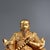 Late 19th Century Late 19th Century Gilt Bronze Zhenwu Emperor Statue, Taoist Deity, 1.69kg For Sale - Image 5 of 9