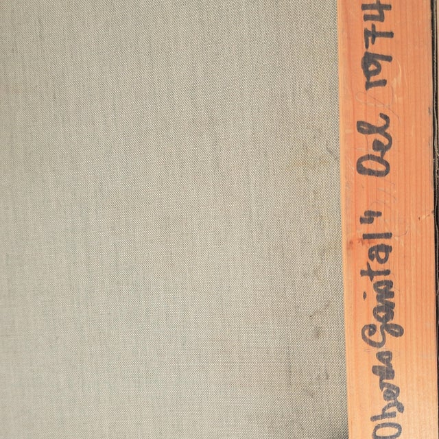 Mid-Century Modern Albert Rieger, Oberes Geistal, 1974, Oil on Canvas For Sale - Image 3 of 6