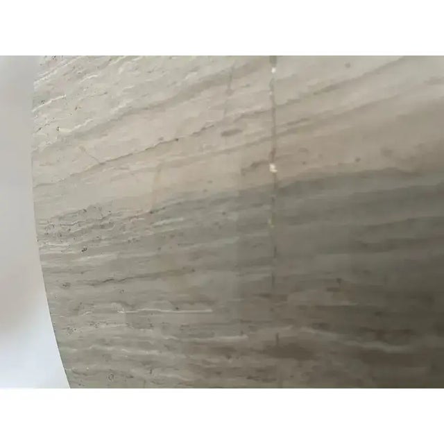 Gray Marble Top Side Tables 1990s - A Pair For Sale - Image 8 of 18