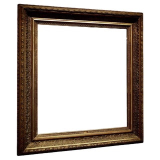 Rectangular Gilt Mirror, 1920s For Sale