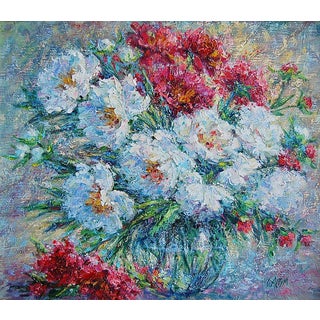 Oil Painting Dmitry's Peonies Kotmin Olga For Sale