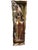 Vintage Handcrafted Wooden Wayang Golek Miniature Rod Puppet Ornaments Traditional Batik Clothing a Set of Five In...
