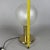 Brass Table Lamp with Sphere Glass from Targetti Sankey, 1960s For Sale - Image 12 of 13