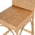 Serienna 24.5 in. Seat Height Rectangular Rattan Low Back Counter Stool, Natural Rattan For Sale In Chicago - Image 6 of 10
