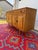 Brown Danish Oak Sideboard Credenza Media Cabinet For Sale - Image 8 of 9