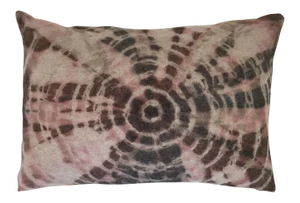 Boho Chic Tie Dye Cashmere Pillow