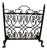 Gothic Wrought Iron Fire Screen For Sale