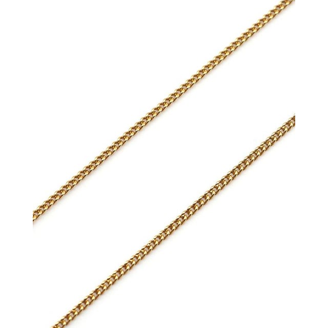 Vintage Curb Chain in 18K Gold For Sale - Image 5 of 5