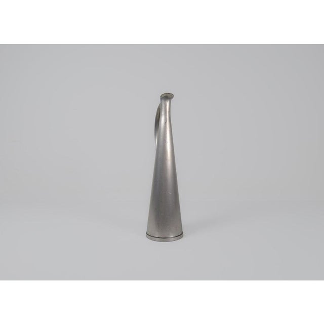 Metal Art Deco Sculptural Wine Pitcher by Gunnar Havstad, 1930s For Sale - Image 7 of 15