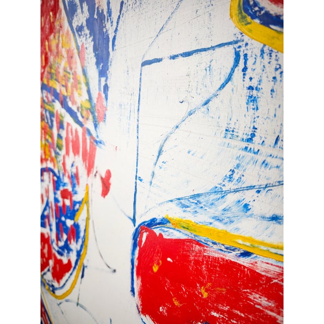 Velocity Bloom, Contemporary Gestural Abstract Painting by Matt Higgins For Sale In Philadelphia - Image 6 of 8