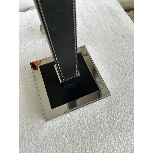 2020s Brown Leather Ralph Lauren Desk Lamp For Sale - Image 5 of 7