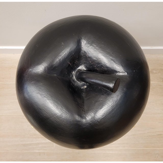 Apples in Black and White Ceramic, Italy, 1970s, Set of 2 For Sale - Image 9 of 18