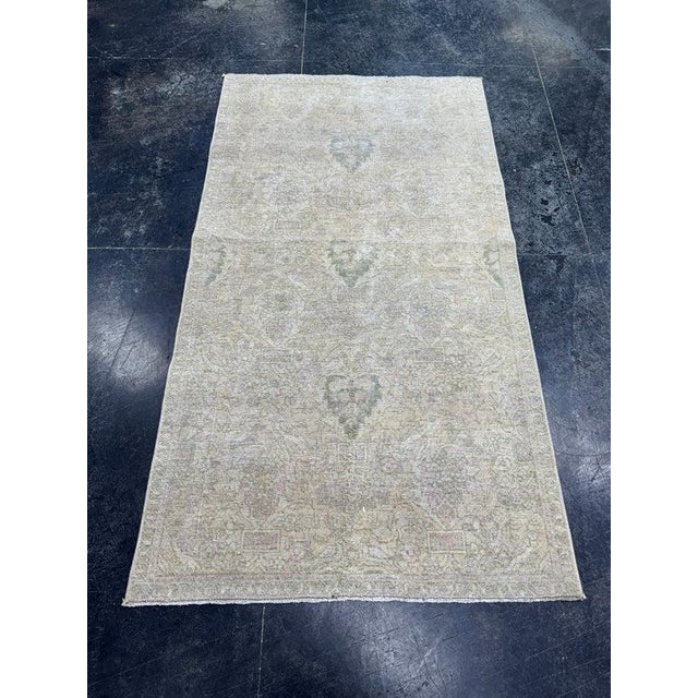 Turkish Vintage Rug 3'2" x 5'9" #24442 Explore a curated collection of hallway runners, wool rugs, and handmade...