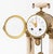 Louis XVI Style Marble and Bronze Clock and Candelabra Set, Late 19th Century For Sale - Image 9 of 18