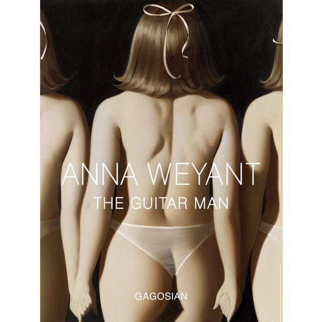 Anna Weyant The Guitar Man Official Exhibition Poster Dimensions: 24 x 32,1 in / 60,9 x 81,5 cm Sold unframed