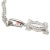 Cartier Double C 18k White Gold Diamond Pendant Necklace For Sale - Image 10 of 12