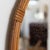 1960s French Rattan Oval Mirror For Sale In Los Angeles - Image 6 of 11