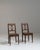 Pair of 19th Century French Chestnut Brown Carved Oak Chairs For Sale - Image 13 of 15