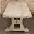 Vintage Rustic European Stripped Oak Trestle Dining Table For Sale - Image 12 of 18