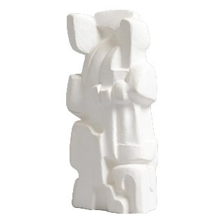 Jan Keustermans, Abstract Sculpture, Plaster For Sale