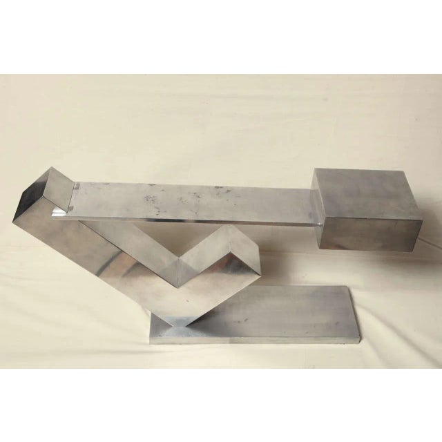 Metal Aluminum Sculpture by Menashe Kadishman For Sale - Image 7 of 11