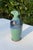 Ceramic Vintage 7.5” Studio Pottery Vase With Sculptural Flared Rim For Sale - Image 7 of 10
